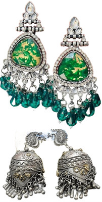 SKG Fashions Simple Elegant Versatile Earring Set for Women Alloy Earring Set