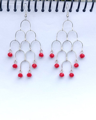 Mahi Enterprises Mahi Enterprises Crystal Stone Earring Set