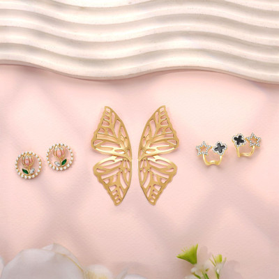 estailo fashion earring for girls Cubic Zirconia Alloy Earring Set