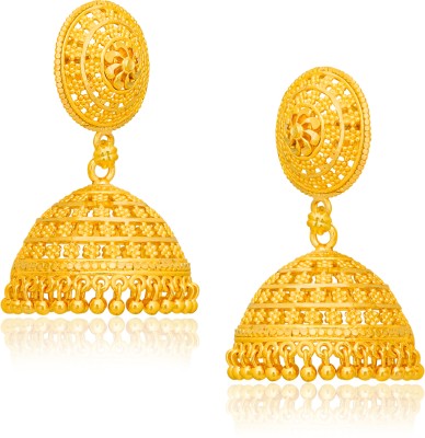 Drashti Collection Traditional Tample Earring Collection For Women Brass Jhumki Earring