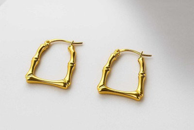 Elvyra Jewels ANTI TARNISH Alloy Hoop Earring