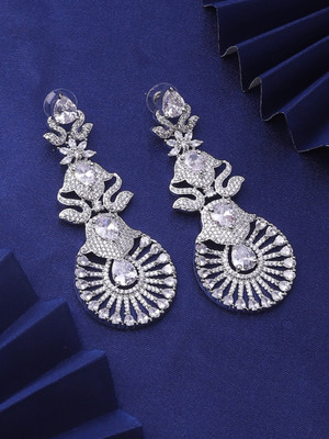 Bhagya Lakshmi Ad Stone earring Alloy Jhumki Earring
