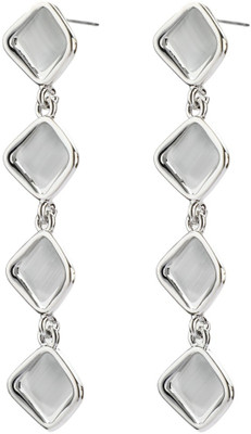 Sparkling Dazzle Latest Stylish Pearl Drop Earrings For Women's & Girls Pearl Alloy, Brass Drops & Danglers