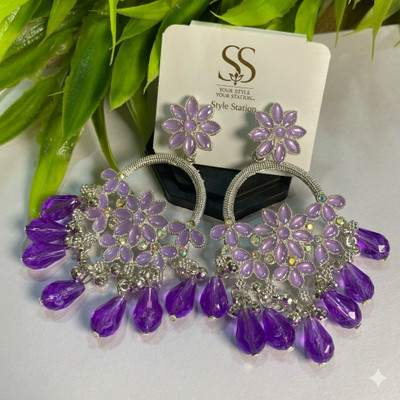 StyleStation STAR Pearl Brass Jhumki Earring