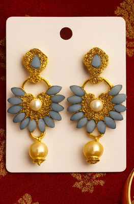 Dkshafashion JMK.0000025 Alloy Jhumki Earring