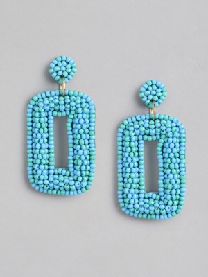 RICHEERA Contemporary Drop Earrings Metal Drops & Danglers