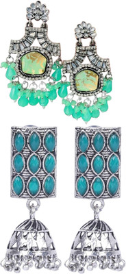 SKG Fashions Simple Elegant Versatile Earring Set for Women Alloy Earring Set