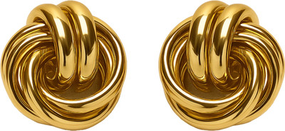 kailash creation Classic Knot Alloy Stud Earring