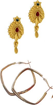 HEM RUPA Beautiful Elegant Versatile Earring for Girls Women Metal Stud Earring
