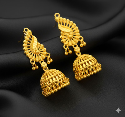 MA FASHION Jhumki Brass Jhumki Earring
