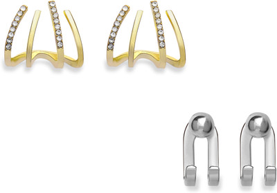 Officially Gorgeous EVERSTYLISH Earrings Combo Daily Wear Jewelry For Women Combo Pack (Set Of 2) Alloy Earring Set