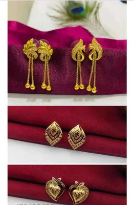 VIAANA CREATIONS Trendy Earrings for Women Alloy Stud Earring