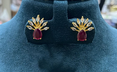 gvg Small Studs Alexandrite Alloy Stud Earring