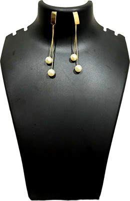 Paaru Dangle earring Pearl Brass Drops & Danglers