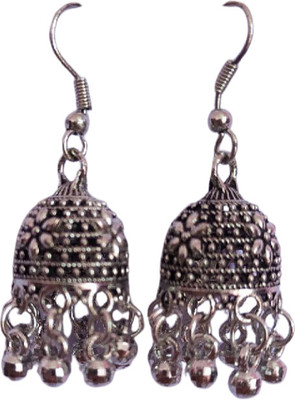 KapaNation EARRING-HANG-ROUND Metal Drops & Danglers, Plug Earring, Earring Set