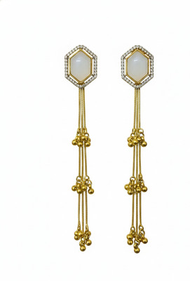 Ananya Attire Long Earings101 Brass Earring Set