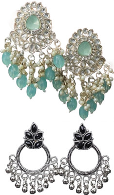 SKG Fashions Simple Elegant Versatile Earring Set for Women Alloy Earring Set