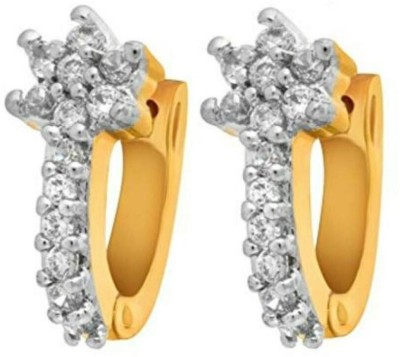 kridha Kridha American Diamond Earrings Alloy Clip-on Earring