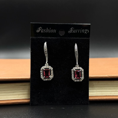 Charms Designer Crystal Diamond Alloy Drop Earring Alloy Drops & Danglers