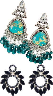 SKG Fashions Simple Elegant Versatile Earring Set for Women Alloy Earring Set