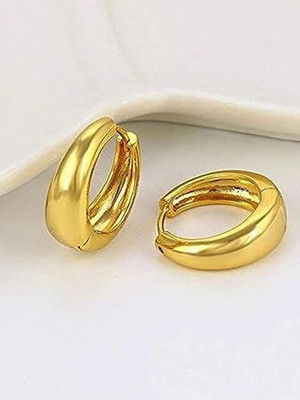 MPC Salman Khan Gold Kaju Bali Hoop Earring For Unisex Agate Brass Hoop Earring
