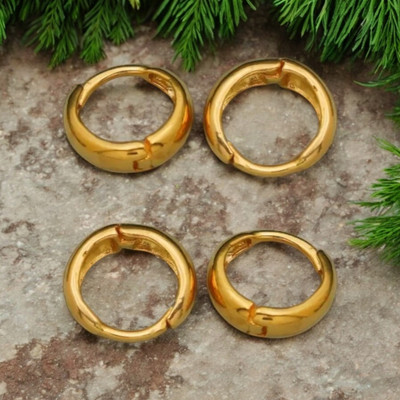 shree krishna shopping Hoop Earring Brass Hoop Earring
