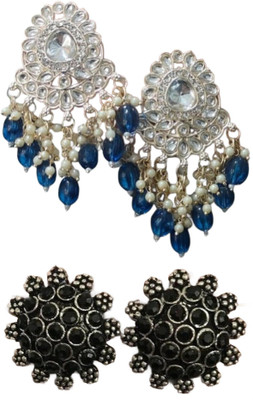 SKG Fashions Simple Elegant Versatile Earring Set for Women Alloy Earring Set