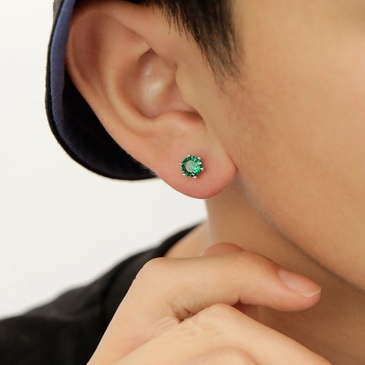 Salty Alpha Mystic Ivy Earrings for Men & Boys | Ear Tops | Ear Piece | Aesthetic Jewellery Stainless Steel Stud Earring