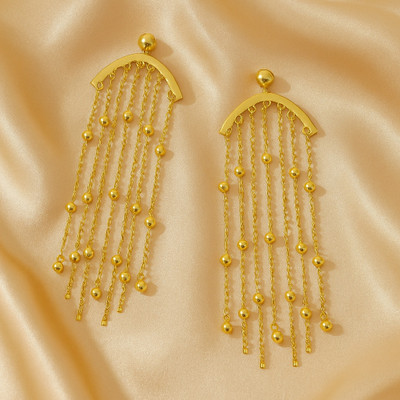 vien earring Stainless Steel Drops & Danglers