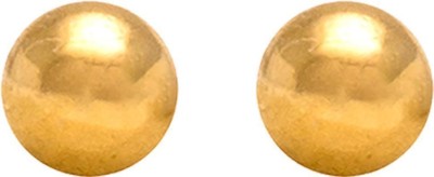 STUDEX 4MM Ball Gold Plated Allergy-Free Stainless Steel Stud Earring