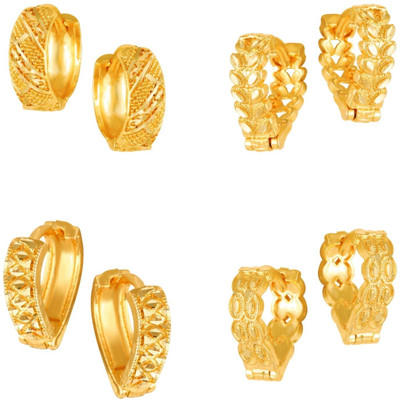VIGHNAHARTA Goldens Combo Set(Sales Package-4 Pair Earrings ) Alloy Clip-on Earring