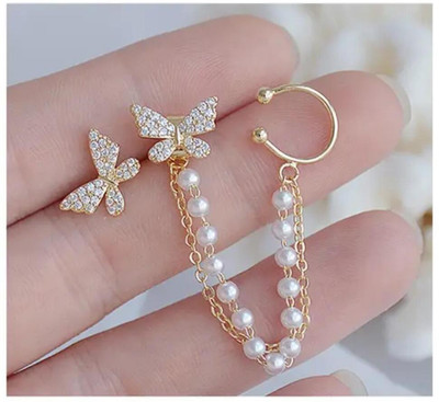 Samridhi DC Stylish & Trendy Korean Style Earrings Alloy Drops & Danglers