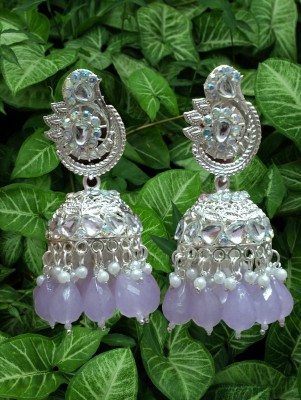 LOVANSH Lovansh Oxidised Silver Earring Pack of 1 Pair Alloy Jhumki Earring