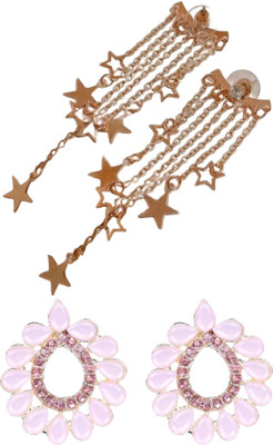 SKG Fashions Trendy Earrings For Girls And Women Alloy Drops & Danglers, Stud Earring