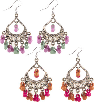 Jamleen Gallery Classic Traditional Earrings Combo Pack Alloy Jhumki Earring