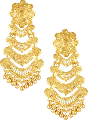 VIGHNAHARTA jeweled Drop and Dangler Earring for Women and Girls[VFJ2148ERG] Alloy Drops & Danglers