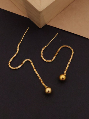 HarikrushnaEnterprise Suidhaga Earring Set Bronze Ear Thread