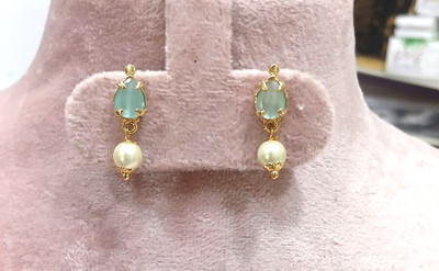 gvg Earrings Alexandrite Alloy Drops & Danglers