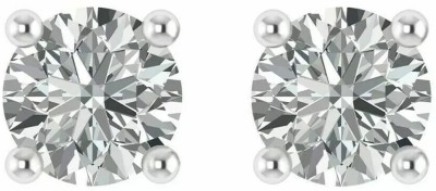 Ayushi Jewels AJ000123 Diamond Sterling Silver Stud Earring