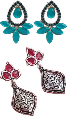 SKG Fashions Simple Elegant Versatile Earring Set for Women Alloy Earring Set