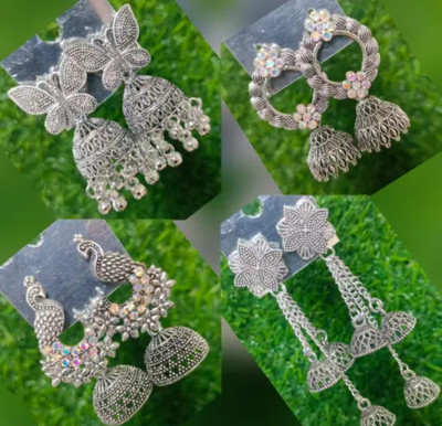 Beads Alloy Jhumki Earring, Stud Earring, Drops & Danglers