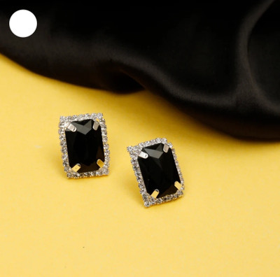 AMAAN TRADERS EB8820 Cubic Zirconia Alloy Stud Earring