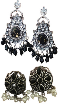 SKG Fashions Simple Elegant Versatile Earring Set for Women Alloy Earring Set