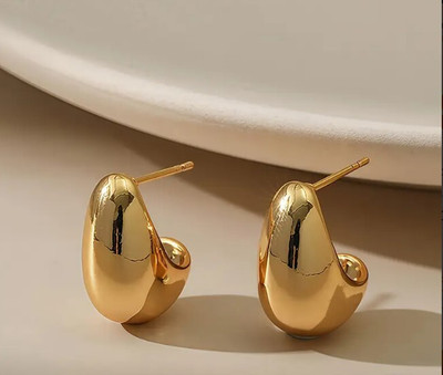 Kishorify Earring Metal Stud Earring