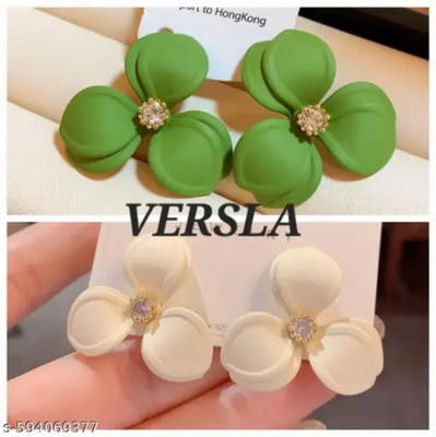 RISHASTYLE AA468 Zircon Alloy Stud Earring