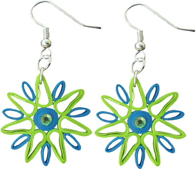 Designer's Collection Designers Collection Paper Quilling Earrings Paper Drops & Danglers
