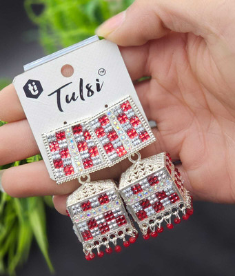tulsi imitation Stylish & Trendy Alloy Jhumki Earring