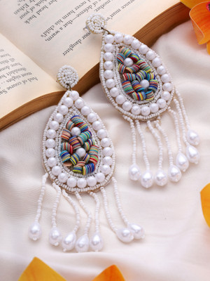 CARDINAL 1177F Fabric Earring Set