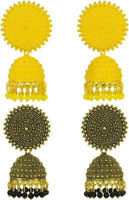Morbi Multipurpose Jhumki Brass Jhumki Earring