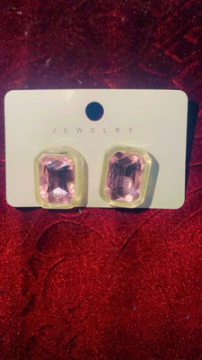 SHIVAYE COLLECTION Fancy stud earrings Cubic Zirconia Alloy Stud Earring